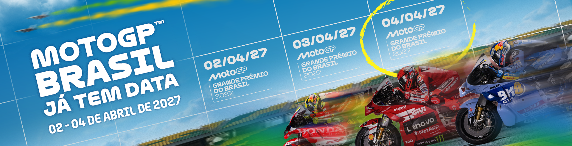 MotoGP Hero Banner